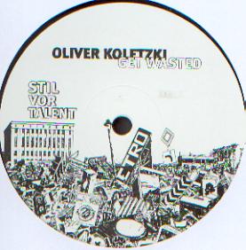 Koletzki, Oliver: Get wasted, Coverabbildung