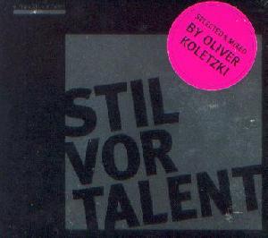 Koletzki, Oliver: 6 years Stil vor Talent, Coverabbildung