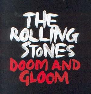Rolling Stones, The: Doom and gloom, Coverabbildung