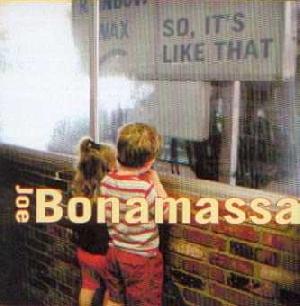 Bonamassa, Joe: So, it's like that, Coverabbildung